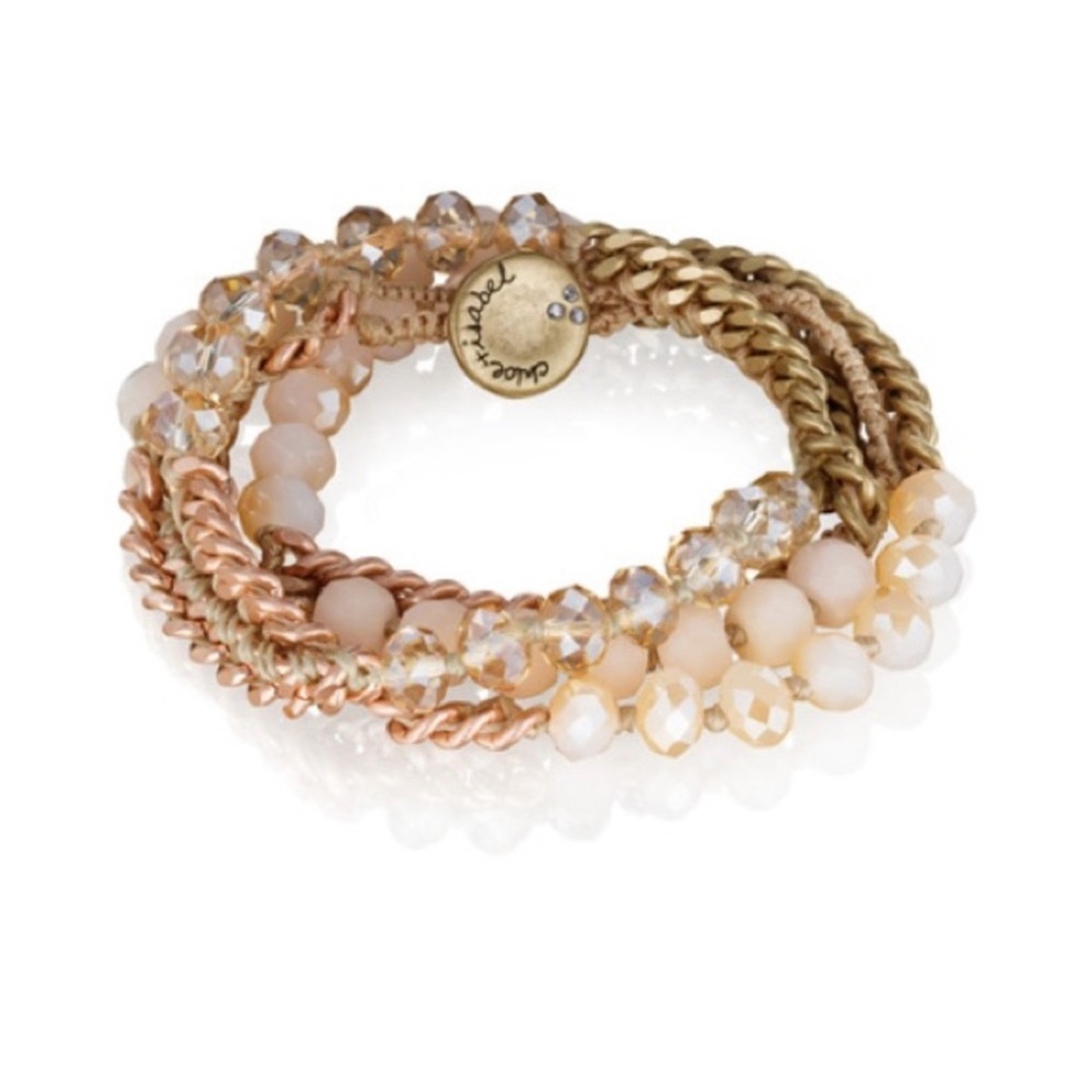 Chloe & Isabel Pink Wrap Bracelet
